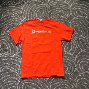 Orange Orangetheory Cotton T-Shirt -Size M